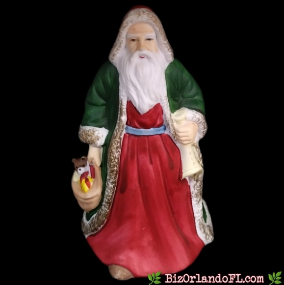 VINTAGE: Santa Claus In America Collection by Arnart 1987 Figurine - Picture 1 of 5